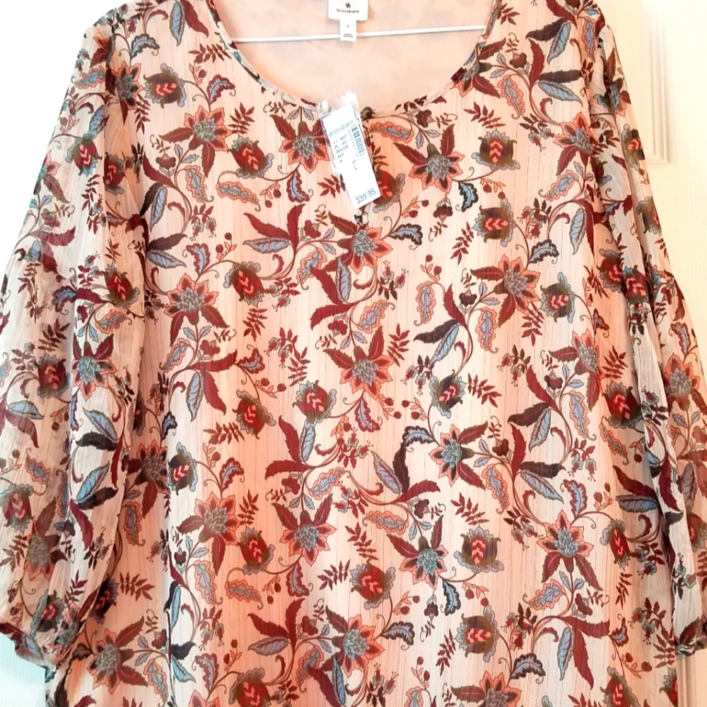Balloon blouse
